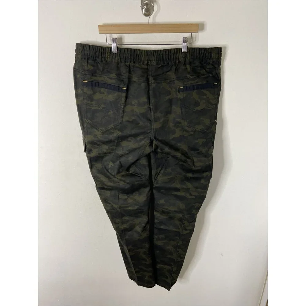 Cat Caterpillar Men Night Camo Utility Work Cargo‎ Pants Men 44X34 Tapered